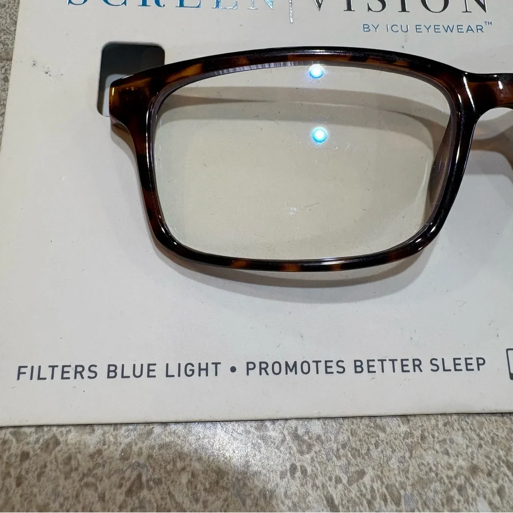 Blue Light Filtering Glasses By ICU Eyewear Screen Vision Reduced Glare
